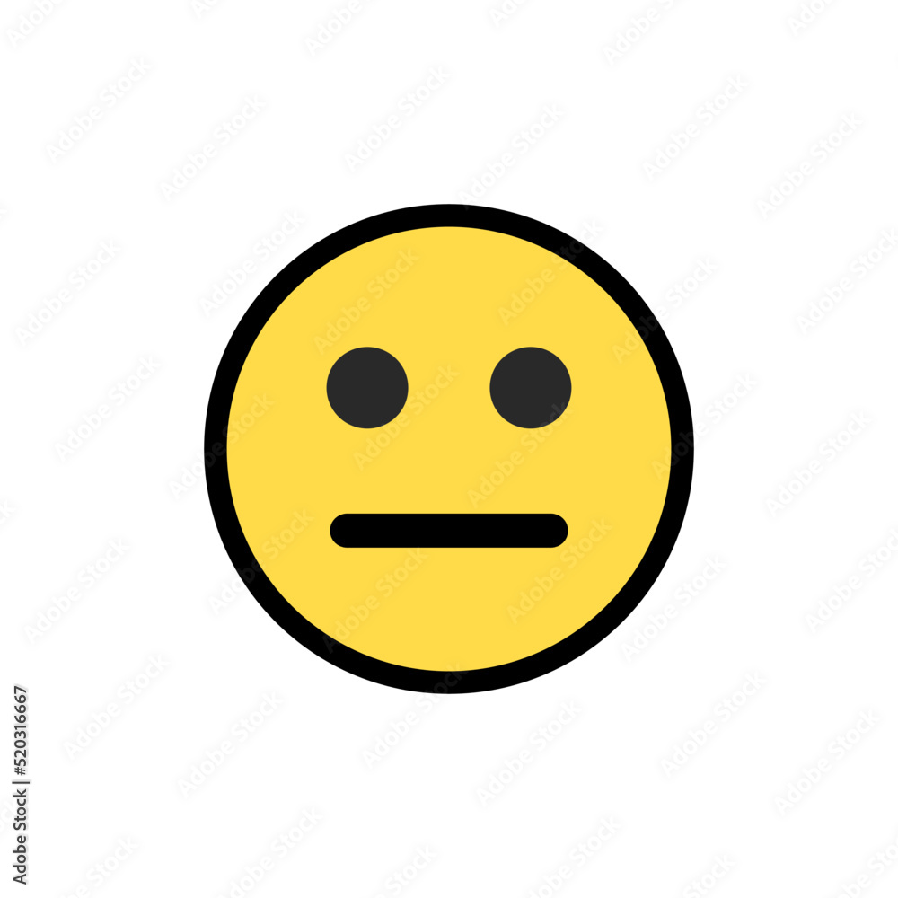 Emoji neutral yellow smile ratings to display customer feedback satisfaction rate - Vector emoticons faces collection with expressions to show good bad client feedback Emoji neutral yellow smile ratings to display customer feedback satisfaction rate - Vector emoticons faces collection with expressions to show good bad client feedback