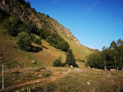 Landscape with mountains in Andorra