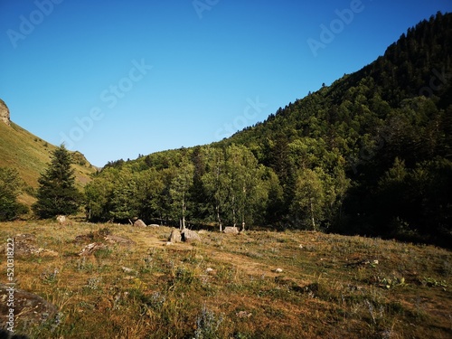 Landscape with mountains in Andorra
