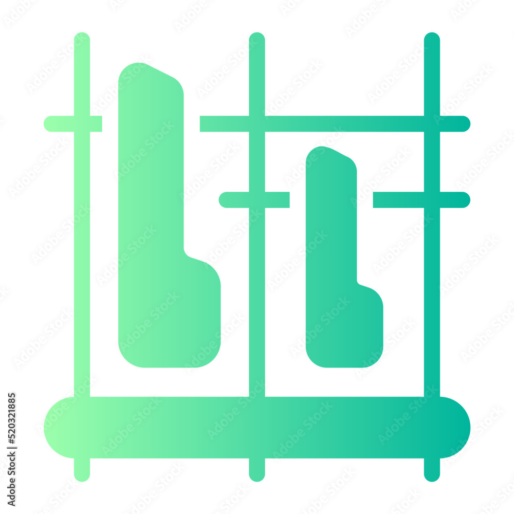 angklung gradient icon