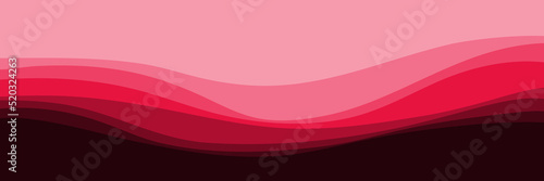 gradient color wave pattern vector illustration for wallpaper, background, backdrop design, and design template