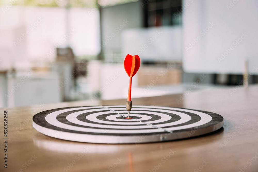Bullseye is a target of business , The concept of starting a new business that goes better , Target marketing and business success. Bullseye is a target of business , The concept of starting a new business that goes better , Target marketing and business success.