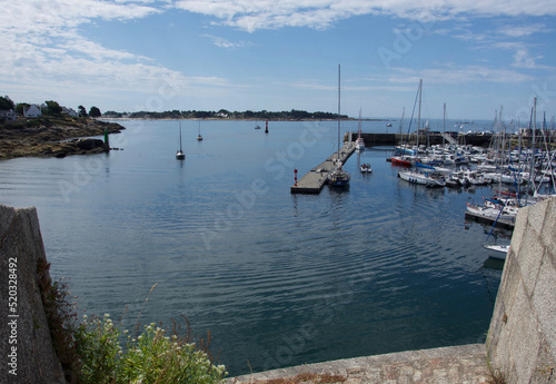Marina of Concarneau, Brittany