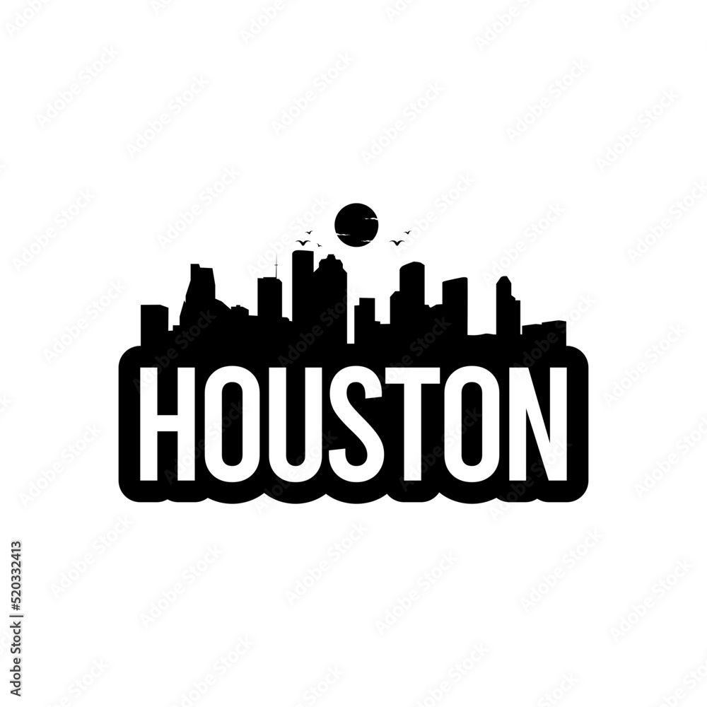 Houston Bold Skyline