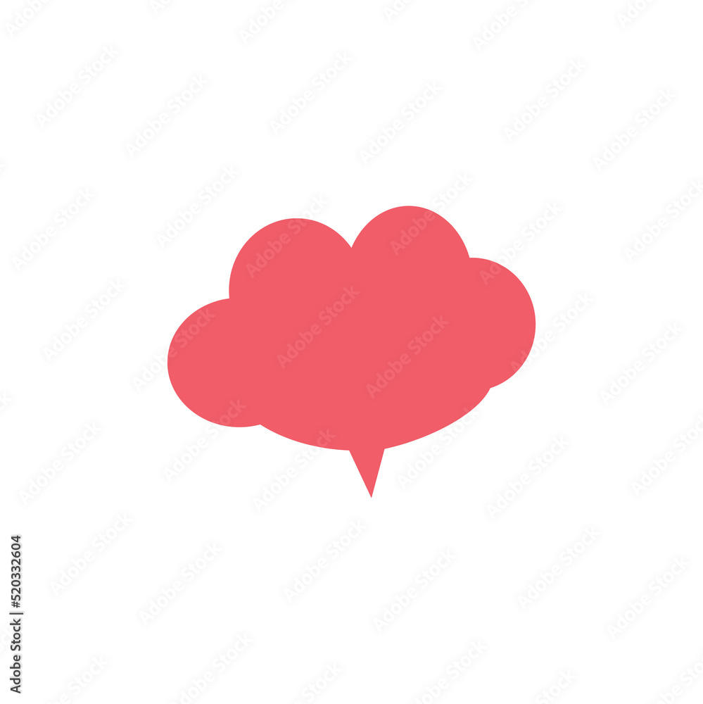 Bubble chat blobs icon Bubble chat blobs icon
