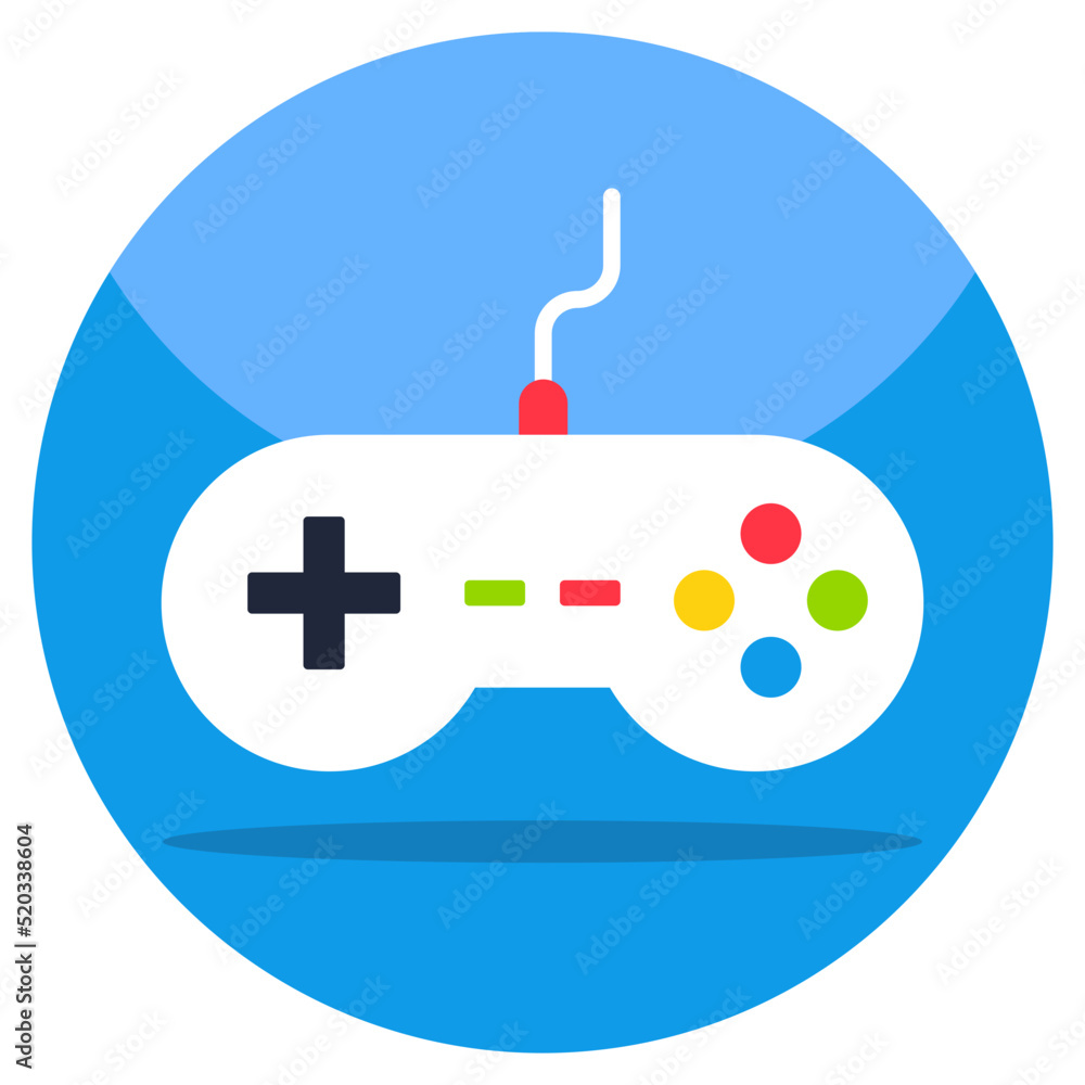 Modern design icon of gamepad Modern design icon of gamepad