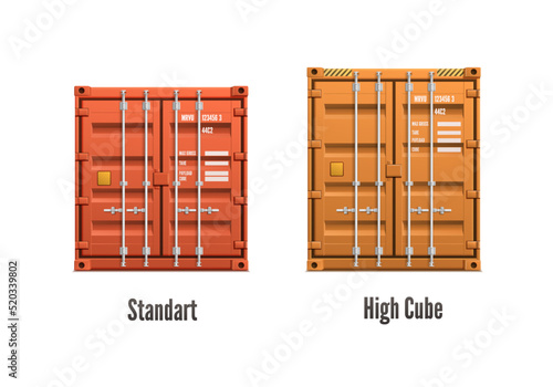 Realistic Cargo Containers
