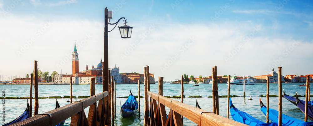 Pier in the Grand Canal, Venice