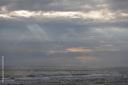 Omaha Beach in Normandy  one of the most important places of the second world war