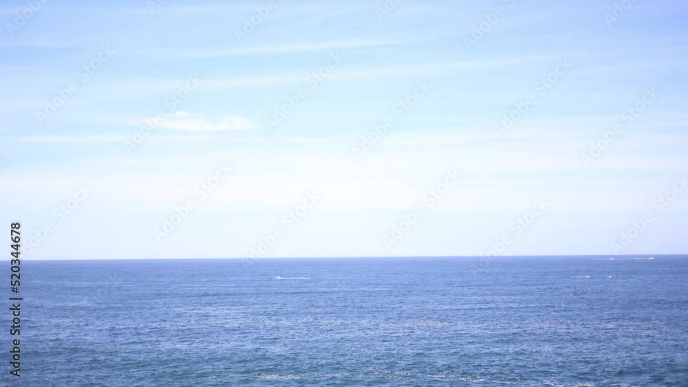 オーストラリアの青空と綺麗な色の海 オーストラリアの青空と綺麗な色の海