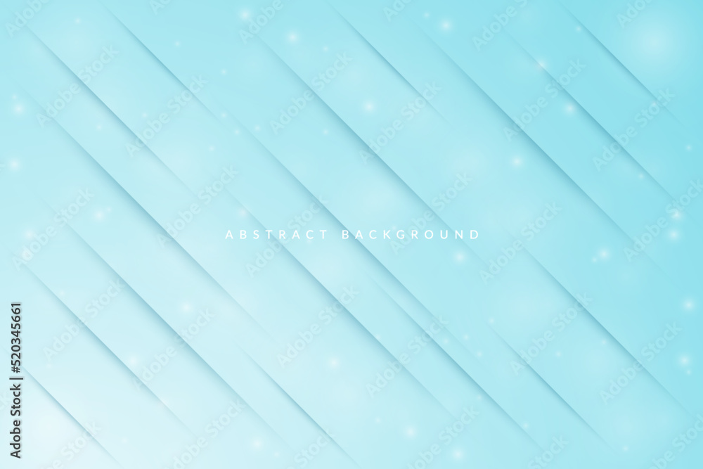 Obraz premium Blue white abstract geometric background