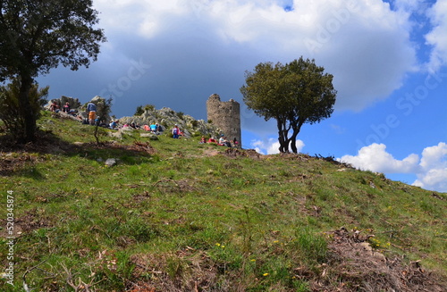 La Tour de la Massane au-dessus d'Argelès-sur-Mer