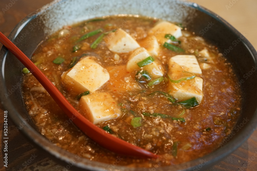 Chinese Food, Mabo Tofu - 中華料理 麻婆豆腐