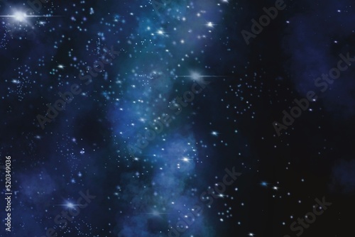 Nebulosa en fondo degrade © Cristian