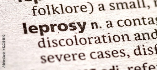 Fotografiet definition of the word leprosy