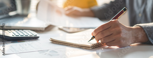 фотографія Tax deduction planning concept
