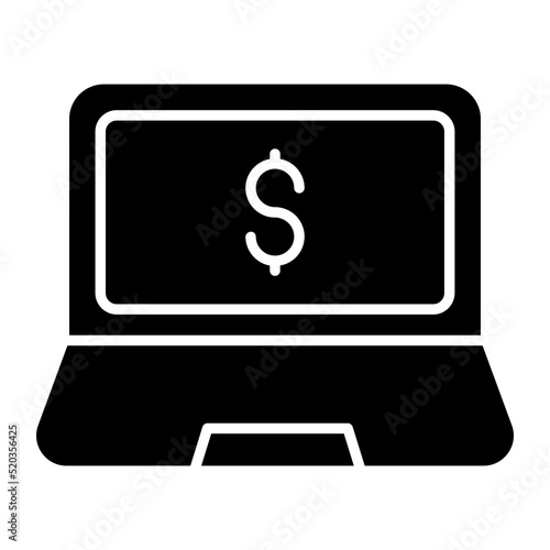 Premium download icon of online banking