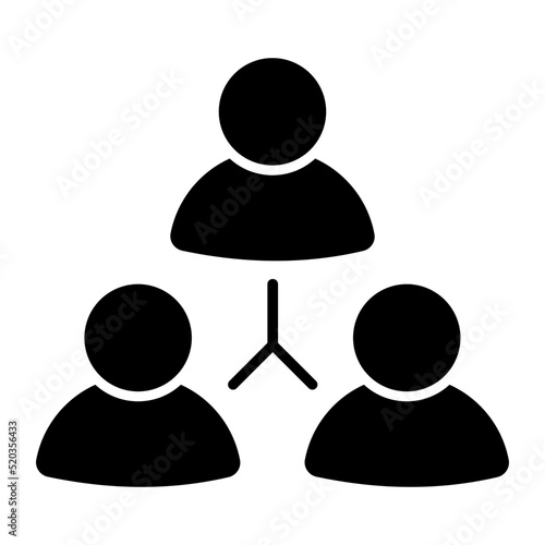An icon design of team 
