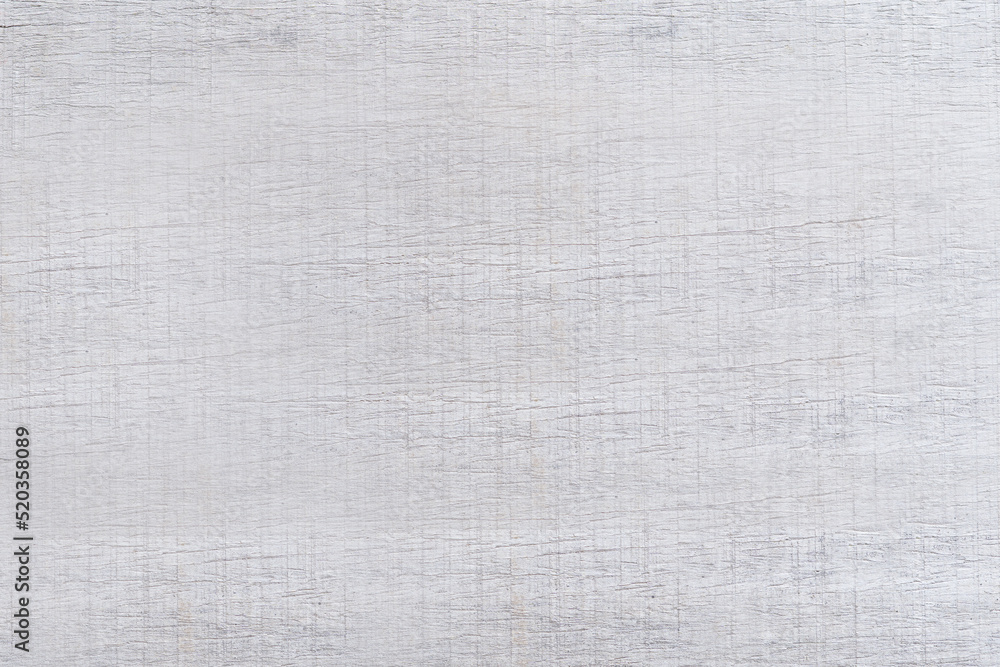 Fototapeta premium Old wooden texture painted white for background