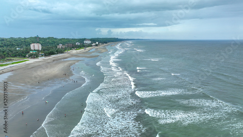 view of the beach