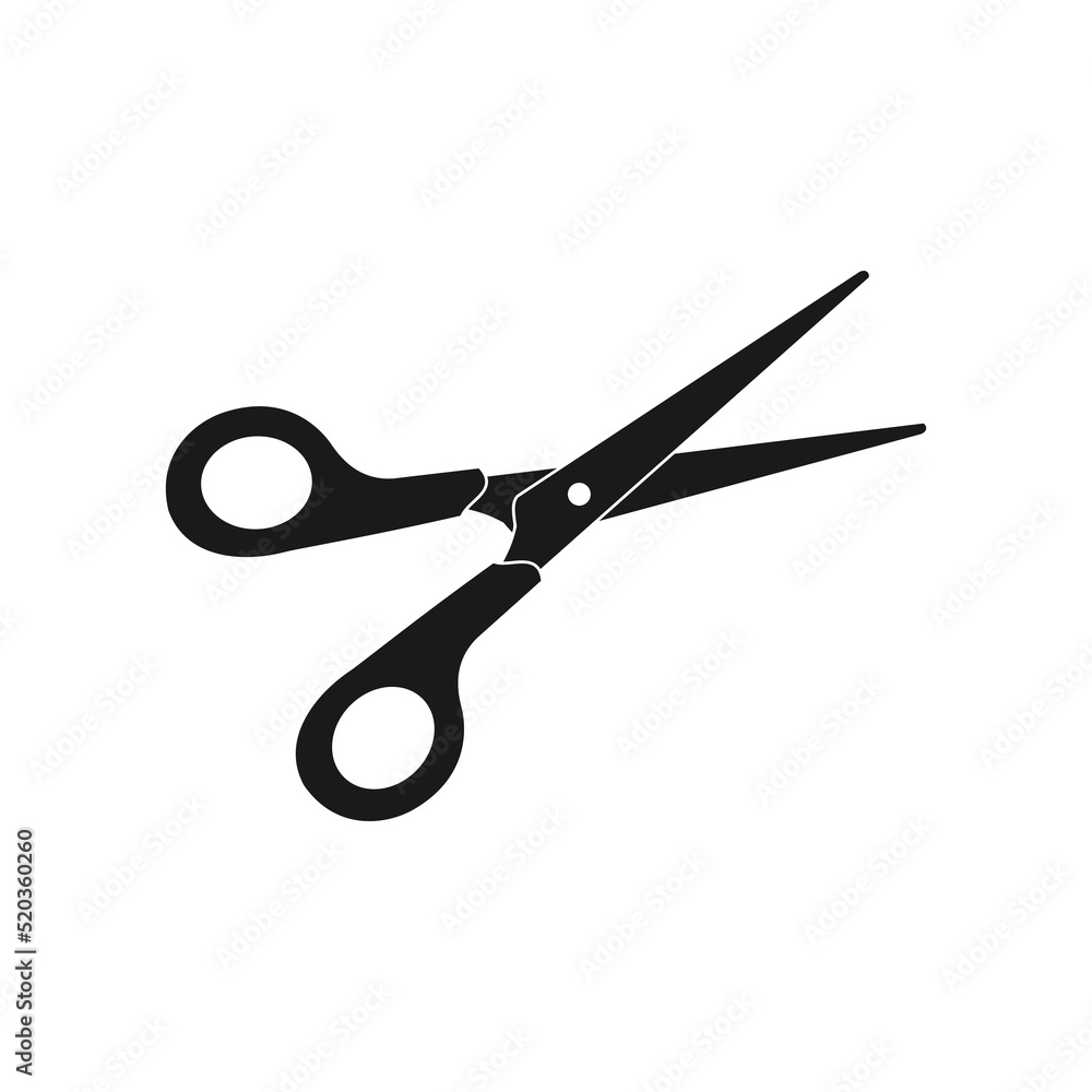 scissors isolated on white background scissors isolated on white background