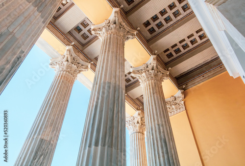 Neoclassical Buildings in Athens Greece