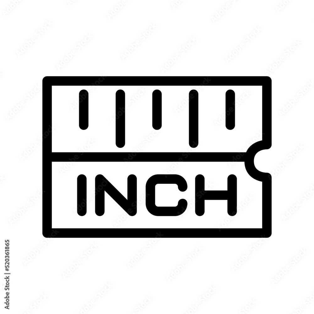 Ruler icon template Ruler icon template
