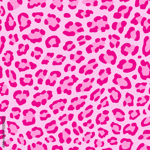 pink animal print. leopard spots seamless pattern. leopard print. animal pattern. good for background, wallpaper, fabric, fashion, textile, dress, backdrop.