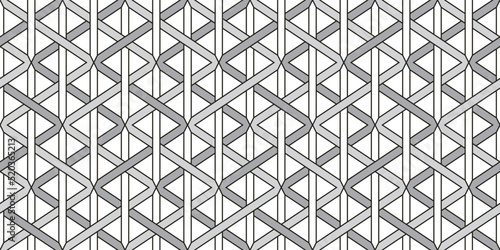 Geometric shapes background. Seamless pattern.Vector. 幾何学パターン 背景素材