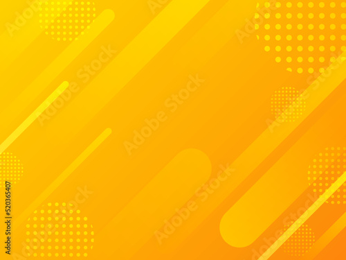 秋　オレンジ　黄色　ポップ 　背景　抽象的　ポカポカ