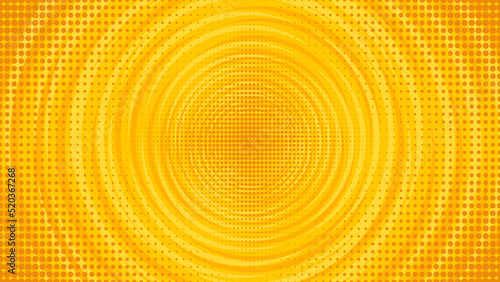 Orange twist comic book background pop art superhero background for comics