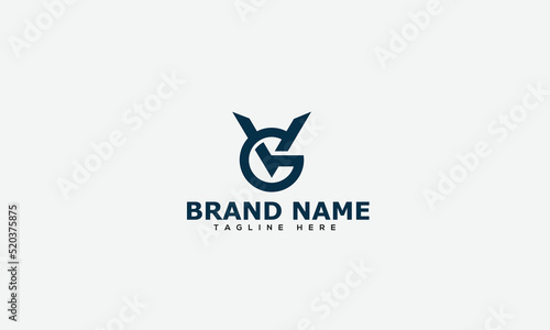 Logo design letter VG . Elegant modern. Vector template. photo