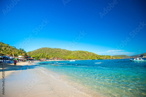 Playa Las Gatas en playa Zihuatanejo Mexico