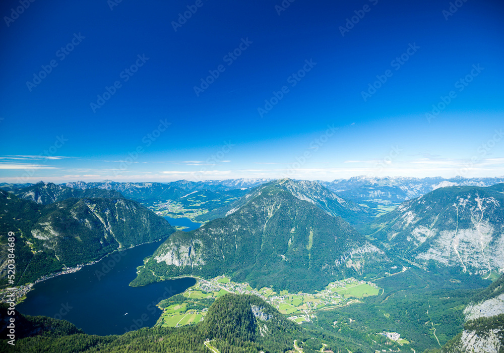 beautiful view in Schafberg by Sankt Wolfgang im Salzkammergut, Austria, beautiful view in Schafberg by Sankt Wolfgang im Salzkammergut, Austria,