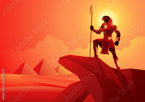 Ra the ancient Egyptian deity of the sun