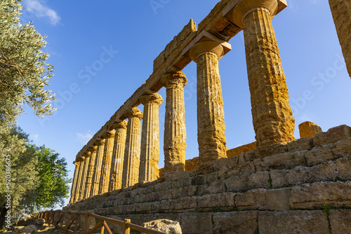 Temple of Hera Lacinia, Juno, in the Valley of the Temples in Agrigento photo