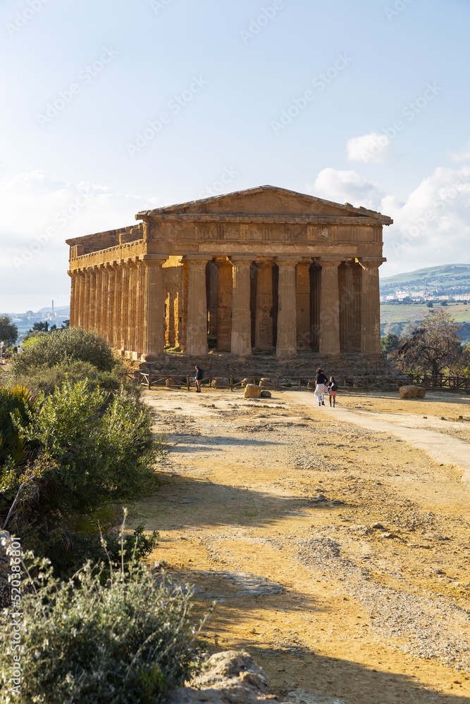 Fototapeta premium Temple of Concordia, Agrigento, Valley of the Temples