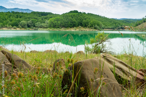 Italy Lazio Scandarello lake photo