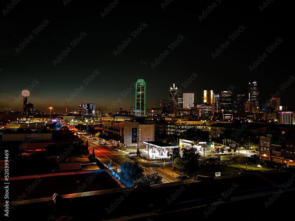 Obraz premium city at night