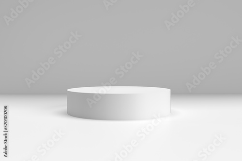 3D Rendering of Product Display Stand Podium