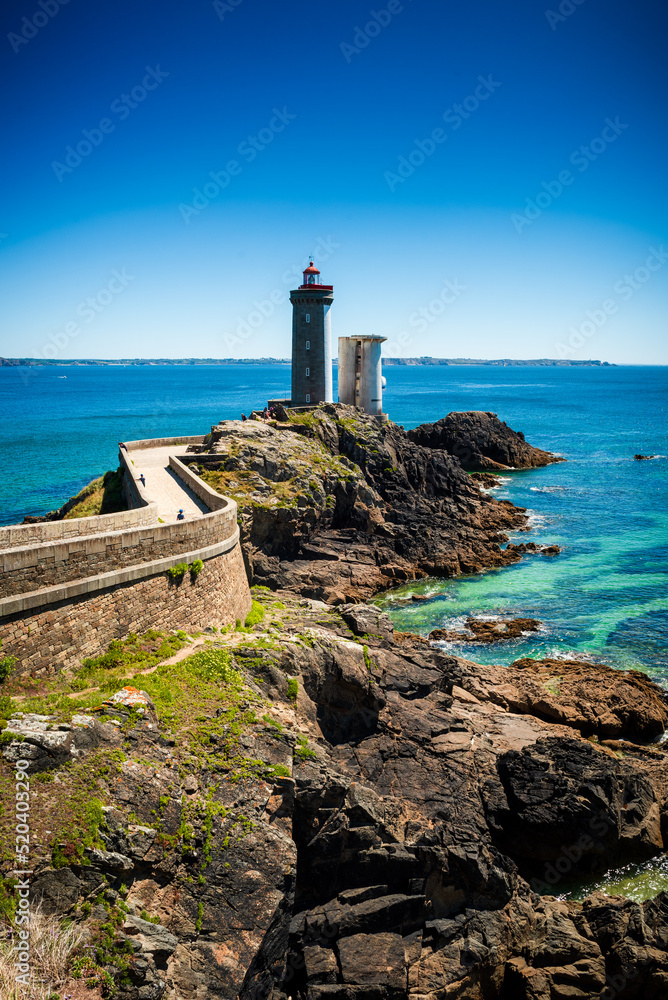 Lighthouse le petit minou near Brest, Finister, France