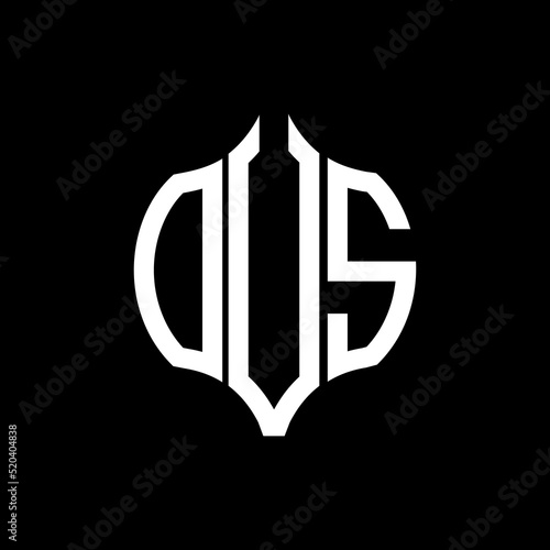 OVS letter logo. OVS best black background vector image. OVS Monogram logo design for entrepreneur and business.
 photo