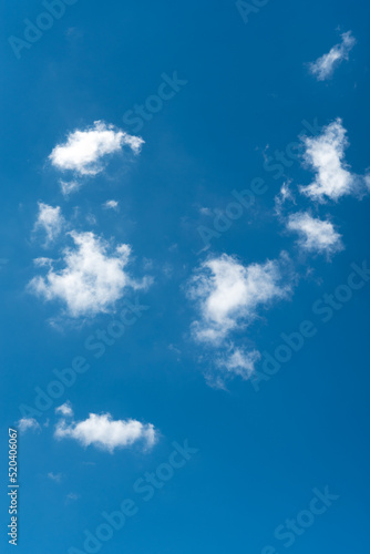 blue sky with white cloudscape