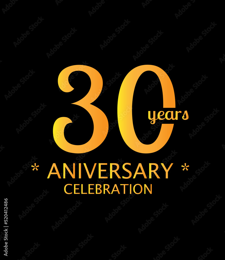 celebrating store anniversary thirty years