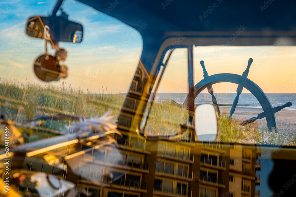 Fototapeta premium VW volkswagen van Westende consentration