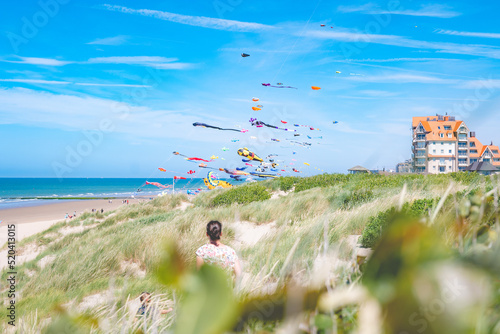 kite on the beach westende 