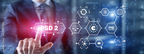 Payment Services Directive revised PSD2. EU Payment Directive photo