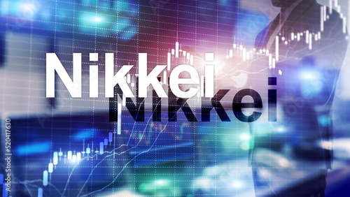 Photography The Nikkei 225 Stock Average Index