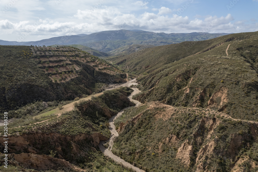 mountainous area in the south of Spain mountainous area in the south of Spain