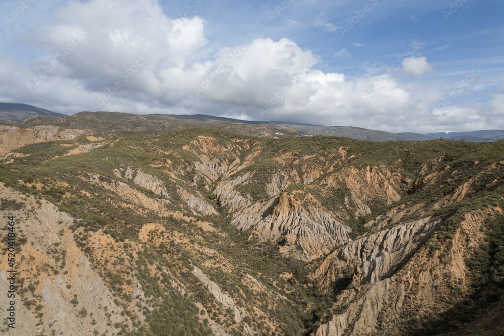 steep terrain in the south of Spain